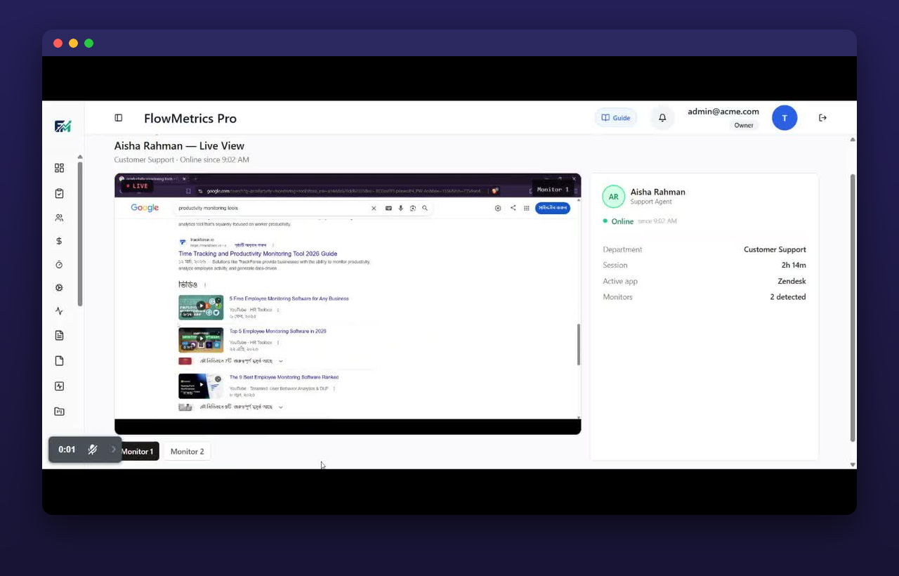 Employee Monitoring